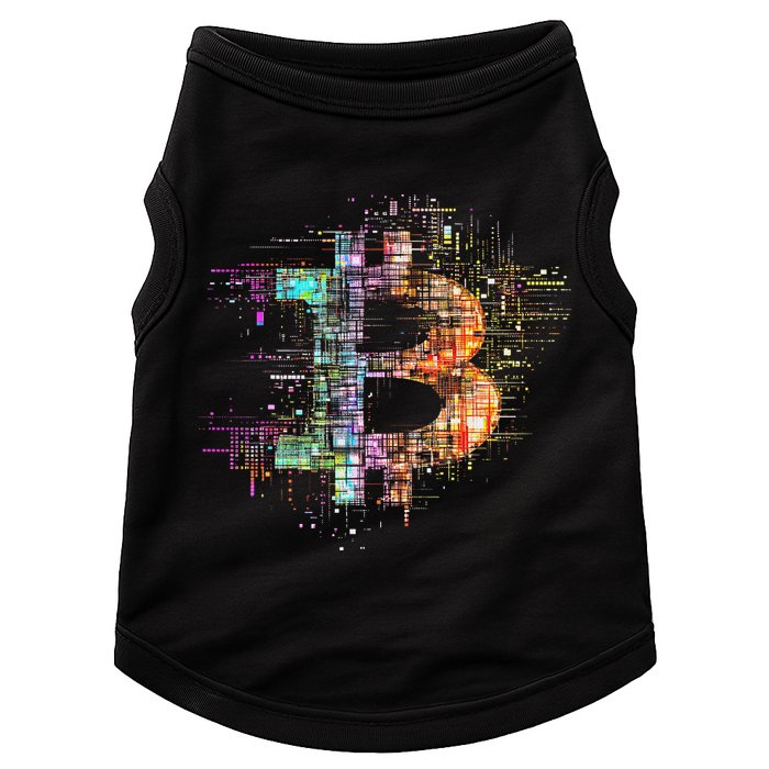 Bitcoin Logo Crypto Trader Investor Cryptocurrency Btc Doggie Tank