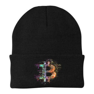 Bitcoin Logo Crypto Trader Investor Cryptocurrency Btc Beanie