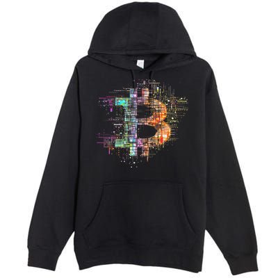Bitcoin Logo Crypto Trader Investor Cryptocurrency Btc Premium Pullover Hoodie