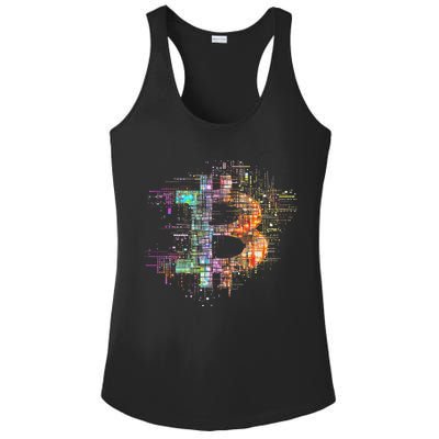 Bitcoin Logo Crypto Trader Investor Cryptocurrency Btc Ladies PosiCharge Competitor Racerback Tank