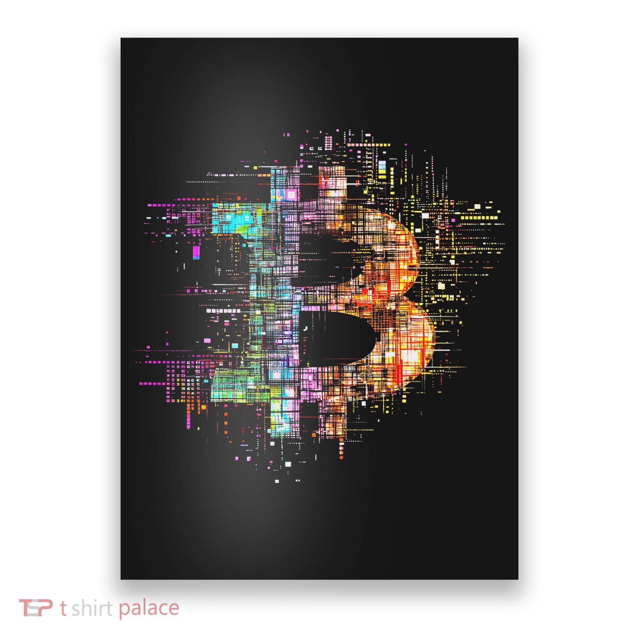 Bitcoin Logo Crypto Trader Investor Cryptocurrency Btc Poster