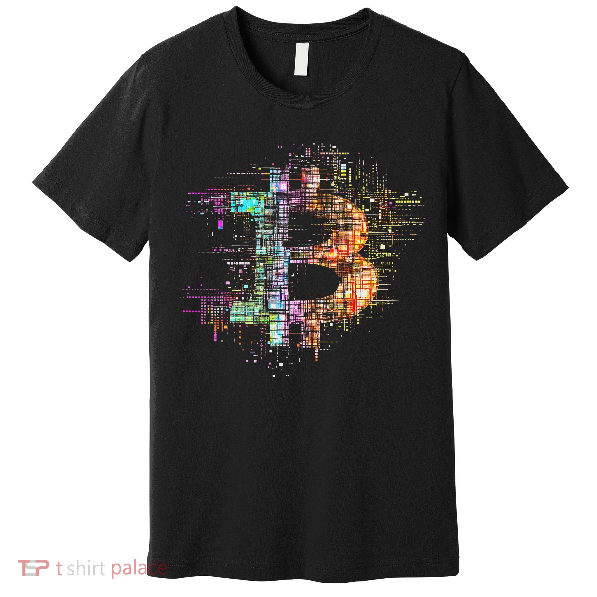 Bitcoin Logo Crypto Trader Investor Cryptocurrency Btc Premium T-Shirt