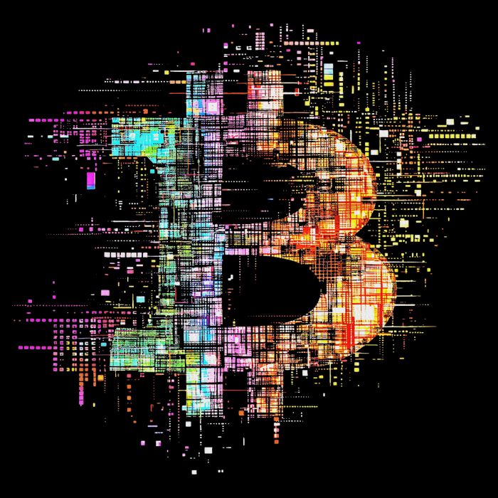 Bitcoin Logo Crypto Trader Investor Cryptocurrency Btc Sustainable Knit Beanie