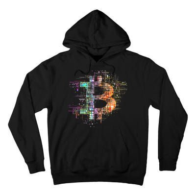 Bitcoin Logo Crypto Trader Investor Cryptocurrency Btc Tall Hoodie