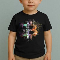Bitcoin Logo Crypto Trader Investor Cryptocurrency Btc Toddler T-Shirt
