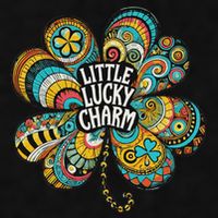Boho Lucky Charm St. PatrickS Day Retro Four Leaf Clover Ladies PosiCharge Tri-Blend Wicking Tank