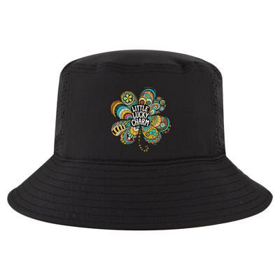 Boho Lucky Charm St. PatrickS Day Retro Four Leaf Clover Cool Comfort Performance Bucket Hat