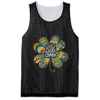 Boho Lucky Charm St. PatrickS Day Retro Four Leaf Clover Mesh Reversible Basketball Jersey Tank