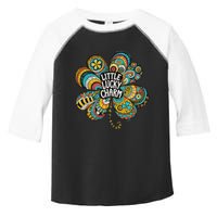 Boho Lucky Charm St. PatrickS Day Retro Four Leaf Clover Toddler Fine Jersey T-Shirt
