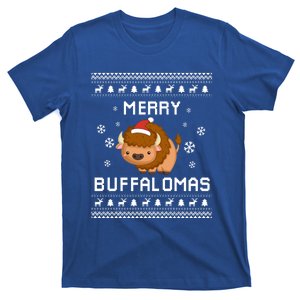 Buffalo Lover Christmas Ugly Xmas Buffalo Sweater Bison Gift T-Shirt