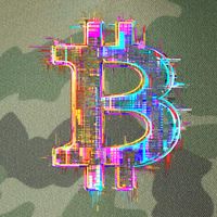 Bitcoin Logo Crypto Trader Investor Cryptocurrency BTC Legacy Tie Dye Trucker Hat