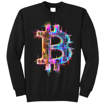 Bitcoin Logo Crypto Trader Investor Cryptocurrency BTC Sweatshirt