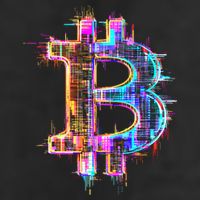 Bitcoin Logo Crypto Trader Investor Cryptocurrency BTC Microfiber Hand Towel