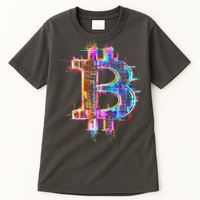 Bitcoin Logo Crypto Trader Investor Cryptocurrency BTC Tall T-Shirt
