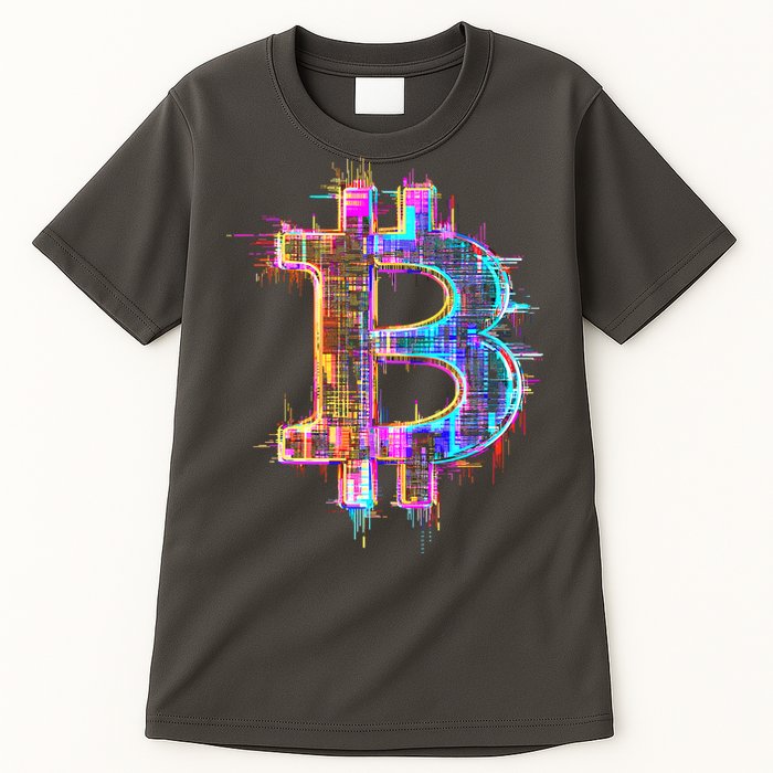Bitcoin Logo Crypto Trader Investor Cryptocurrency BTC Tall T-Shirt
