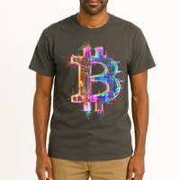 Bitcoin Logo Crypto Trader Investor Cryptocurrency BTC Tall T-Shirt