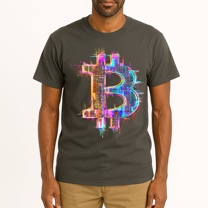 Bitcoin Logo Crypto Trader Investor Cryptocurrency BTC Tall T-Shirt