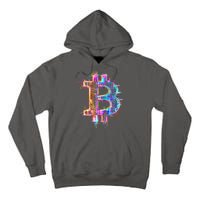 Bitcoin Logo Crypto Trader Investor Cryptocurrency BTC Tall Hoodie