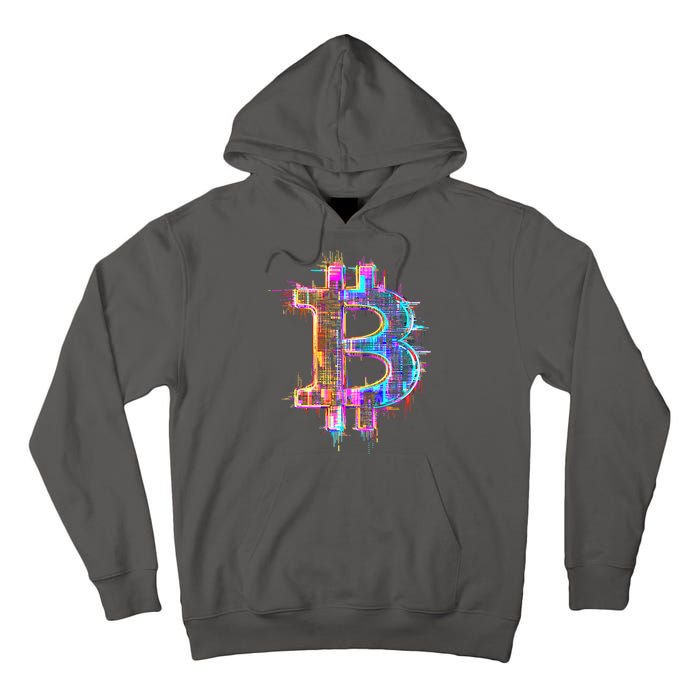 Bitcoin Logo Crypto Trader Investor Cryptocurrency BTC Tall Hoodie