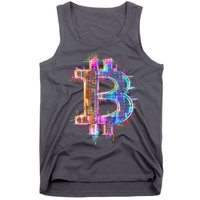 Bitcoin Logo Crypto Trader Investor Cryptocurrency BTC Tank Top