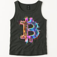 Bitcoin Logo Crypto Trader Investor Cryptocurrency BTC Tank Top