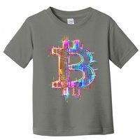 Bitcoin Logo Crypto Trader Investor Cryptocurrency BTC Toddler T-Shirt