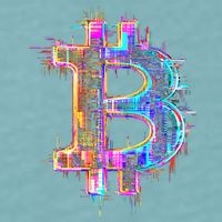 Bitcoin Logo Crypto Trader Investor Cryptocurrency BTC Sueded Cloud Jersey T-Shirt