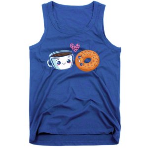 Bagel Lover Coffee Addict Foodie Bread Caffeine Gift Tank Top