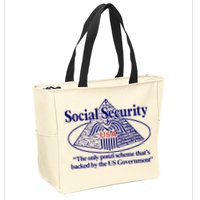 Barely Legal Clothing Social Security The Only Ponzi Scheme ThatS Backed By The Zip Tote Bag