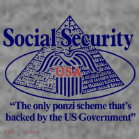 Barely Legal Clothing Social Security The Only Ponzi Scheme ThatS Backed By The 7-Panel Snapback Hat