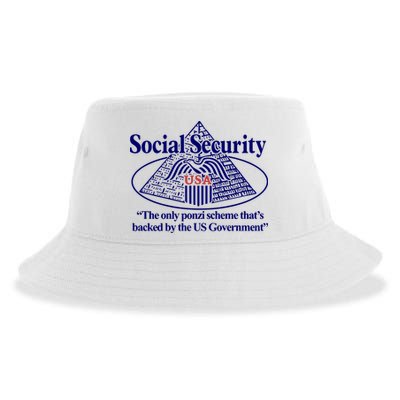 Barely Legal Clothing Social Security The Only Ponzi Scheme ThatS Backed By The Sustainable Bucket Hat