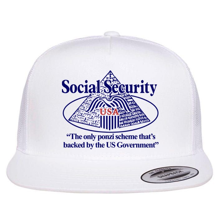 Barely Legal Clothing Social Security The Only Ponzi Scheme ThatS Backed By The Flat Bill Trucker Hat