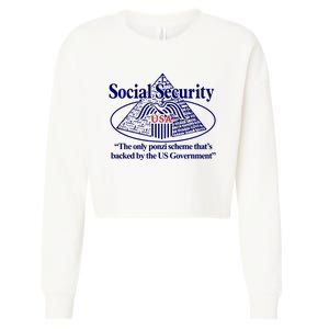 Barely Legal Clothing Social Security The Only Ponzi Scheme ThatS Backed By The Cropped Pullover Crew