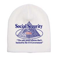 Barely Legal Clothing Social Security The Only Ponzi Scheme ThatS Backed By The Short Acrylic Beanie