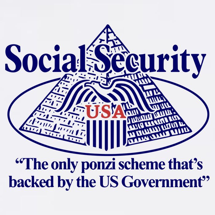 Barely Legal Clothing Social Security The Only Ponzi Scheme ThatS Backed By The Short Acrylic Beanie