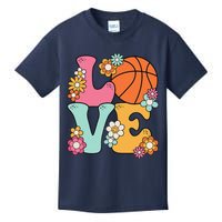 Basketball Love Cute Basketball Lover Women Teens Girl Kids T-Shirt