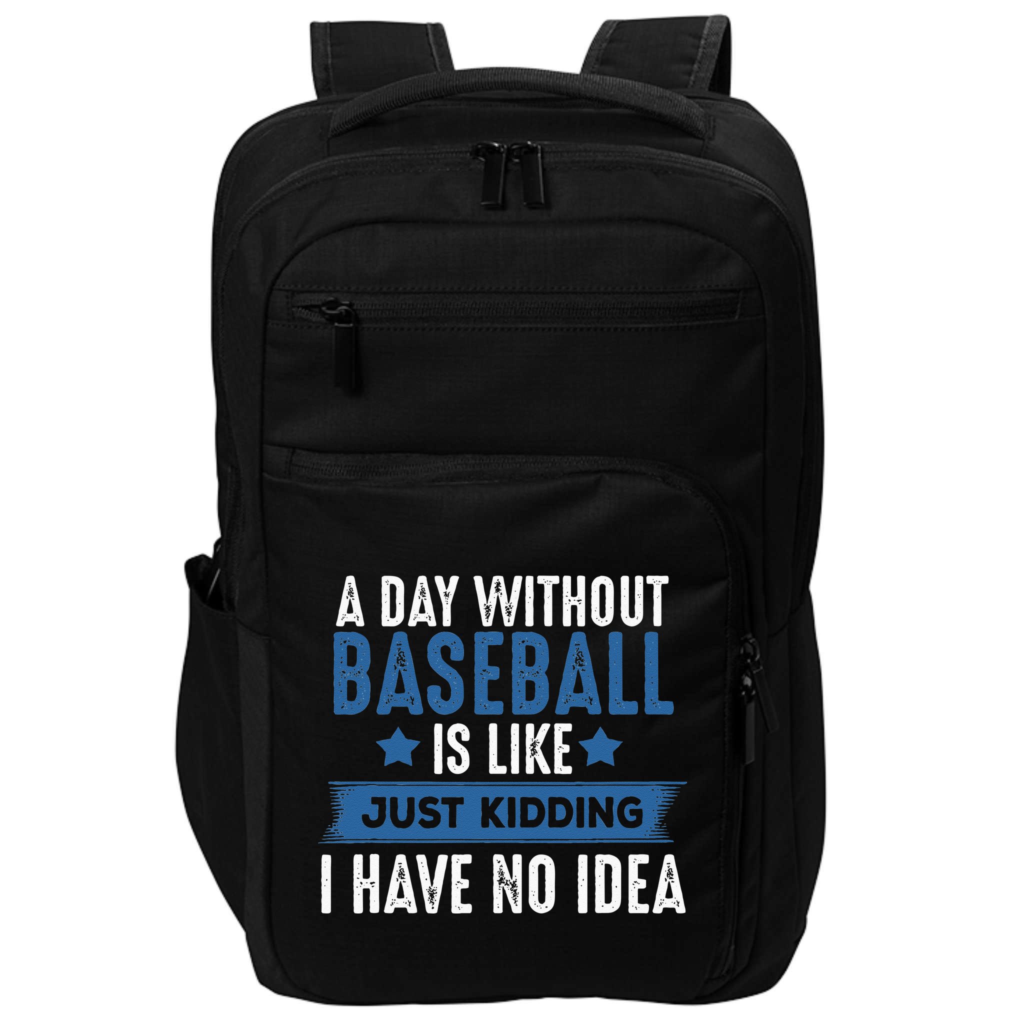 Baseball Lover Cool Gifts For Player Coach Fan Impact Tech Backpack