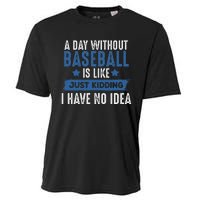 Baseball Lover Cool Gifts For Player Coach Fan Cooling Performance Crew T-Shirt