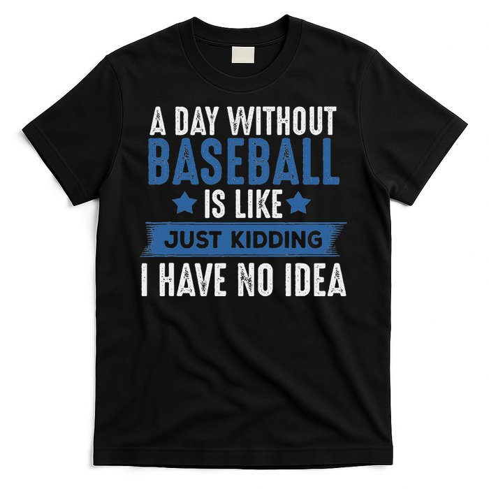 Baseball Lover Cool Gifts For Player Coach Fan T-Shirt