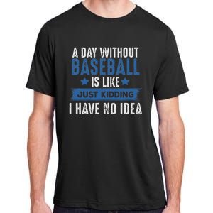 Baseball Lover Cool Gifts For Player Coach Fan Adult ChromaSoft Performance T-Shirt