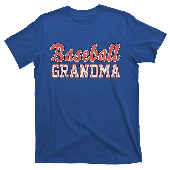 Baseball Lover Cute Baseball Grandma Great Gift T-Shirt