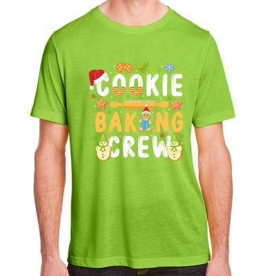 Baking Lover Cookie Baking Crew Holiday Christmas Gift Adult ChromaSoft Performance T-Shirt