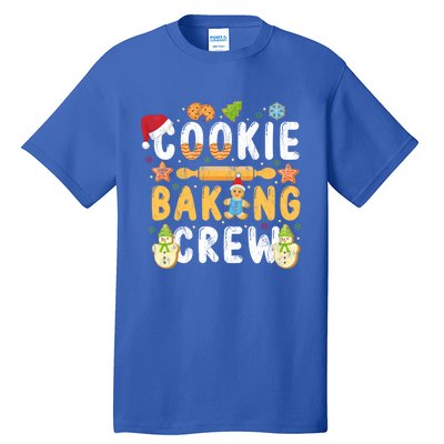 Baking Lover Cookie Baking Crew Holiday Christmas Gift Tall T-Shirt