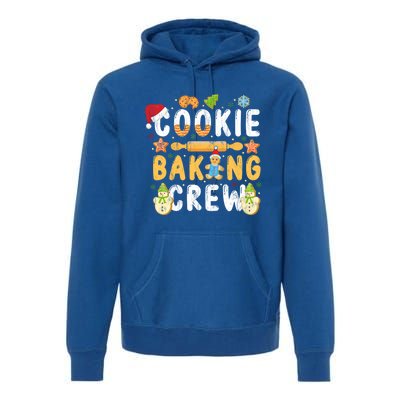 Baking Lover Cookie Baking Crew Holiday Christmas Gift Premium Hoodie