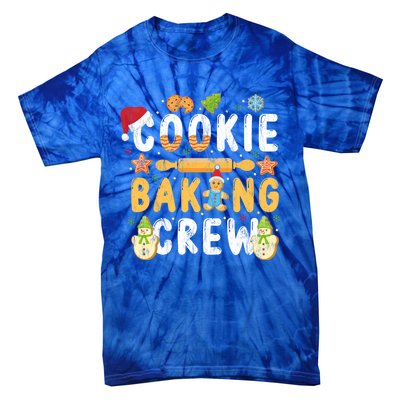 Baking Lover Cookie Baking Crew Holiday Christmas Gift Tie-Dye T-Shirt