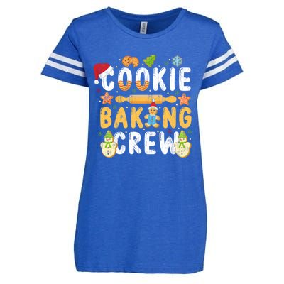 Baking Lover Cookie Baking Crew Holiday Christmas Gift Enza Ladies Jersey Football T-Shirt