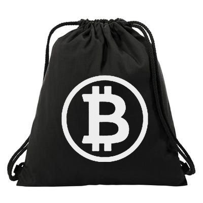 Bitcoin Logo Cryptocurrency Blockchain Crypto Great Hodl Btc Drawstring Bag