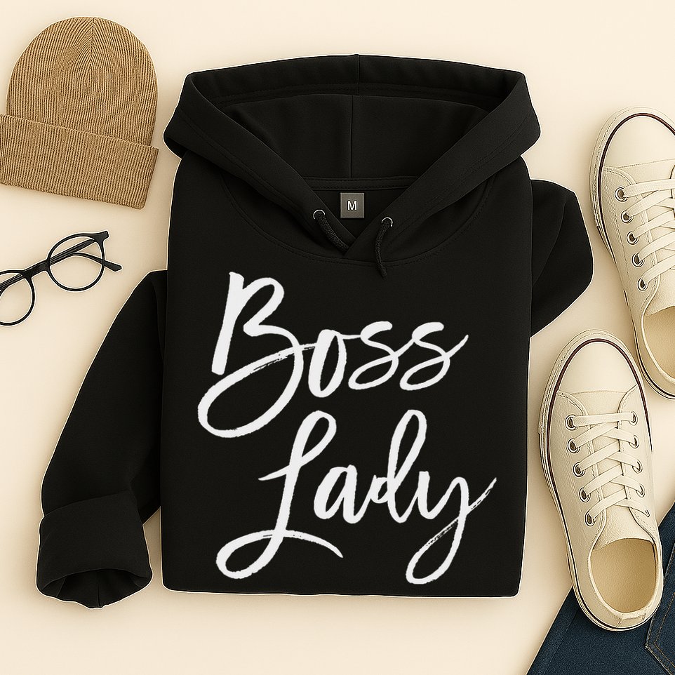 Boss Lady Cute S Trendy For Bosses Day Hoodie