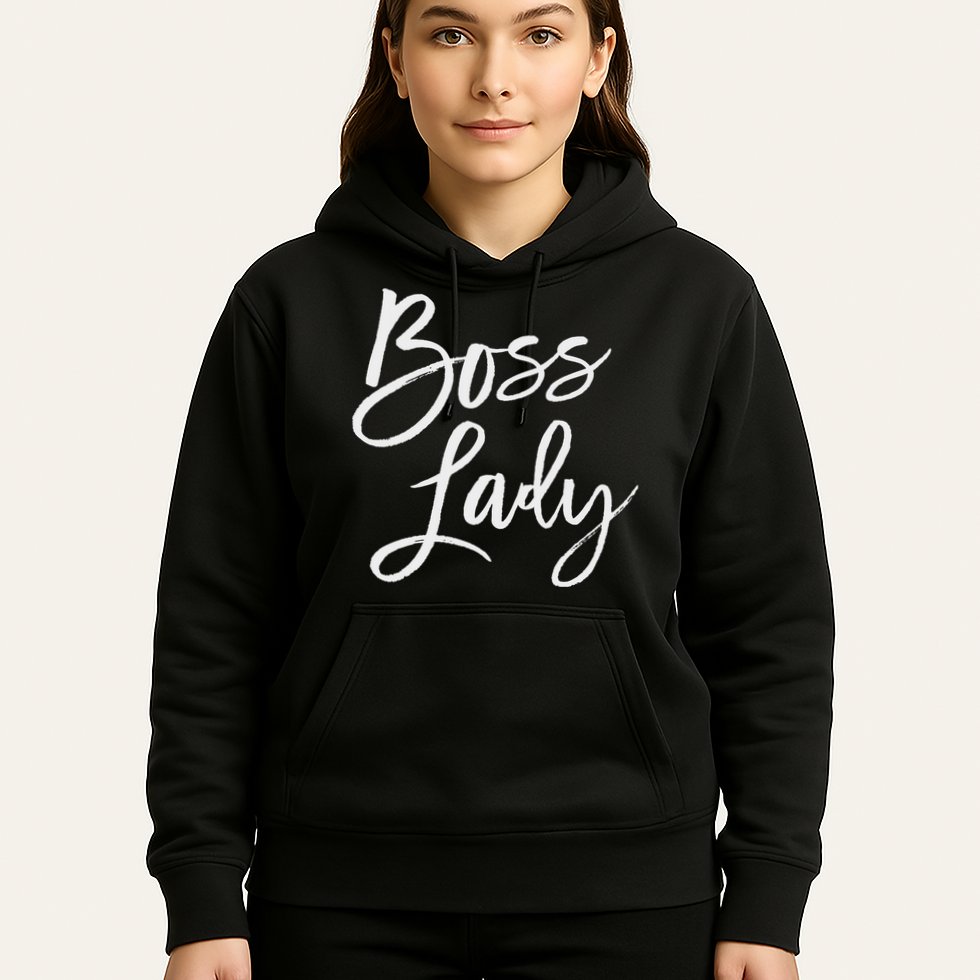 Boss Lady Cute S Trendy For Bosses Day Hoodie