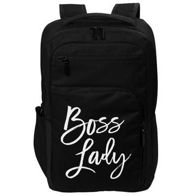 Boss Lady Cute S Trendy For Bosses Day Impact Tech Backpack